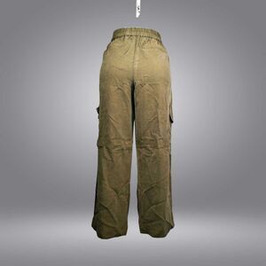 Peace Love World Women's Petite Pants 12P Soft Twill Utility Green A634955